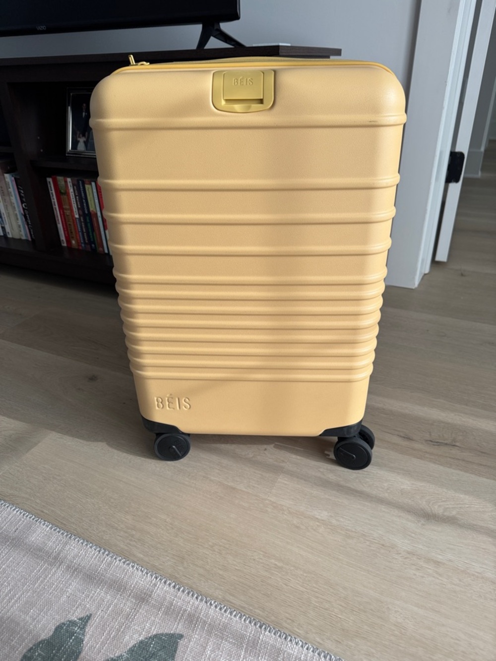 BEIS Honey Yellow Hardside Carry-On Spinner